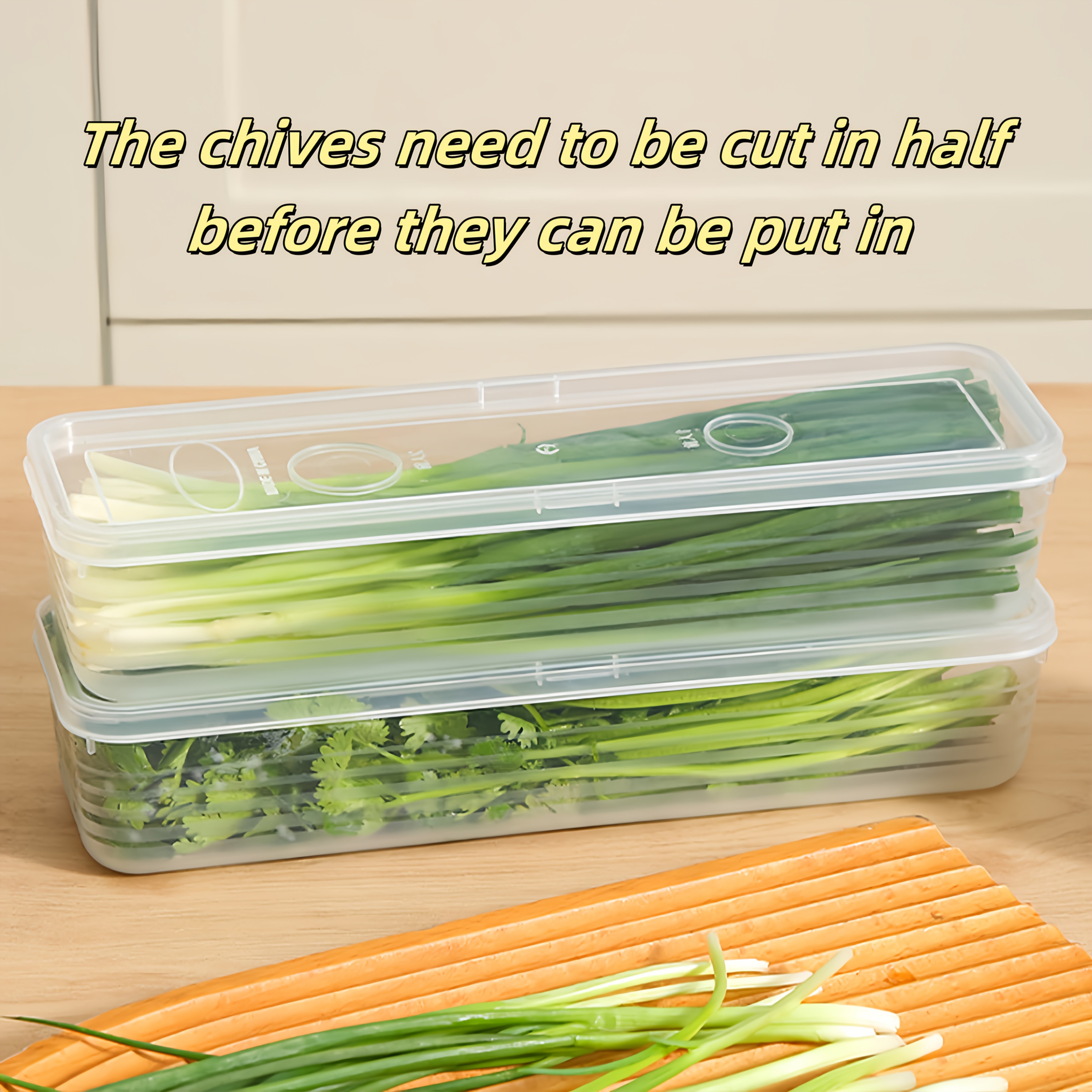 Food Storage Plastic Containers With Lids - 2/4/6pcs Food Vegetable Storage Containers -