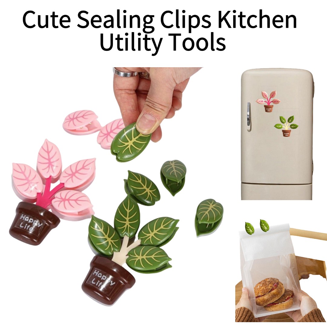 Food Storage In Plants - Cute Sealing Clips Kitchen Utility Tools