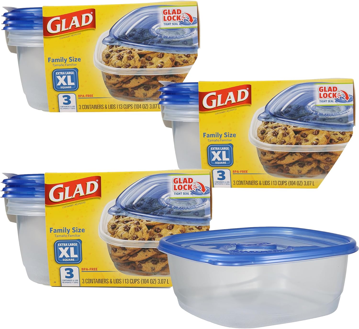 Food Storage Xl - Ware Family Size Food Storage Containers,