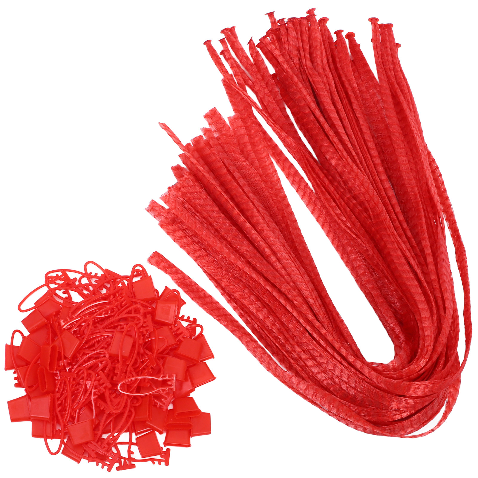 Produce Bag Reusable Mesh - 100Pcs Sturdy Mesh Produce Bags for