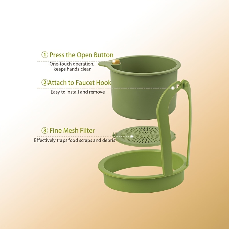 1pc Hanging Sink Draining Bask - Food Storage In Plants บทวิจารณ์และราคา