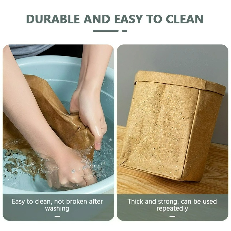 Kraft Paper Bag Washable Paper - Food Storage In Plants บทวิจารณ์และราคา
