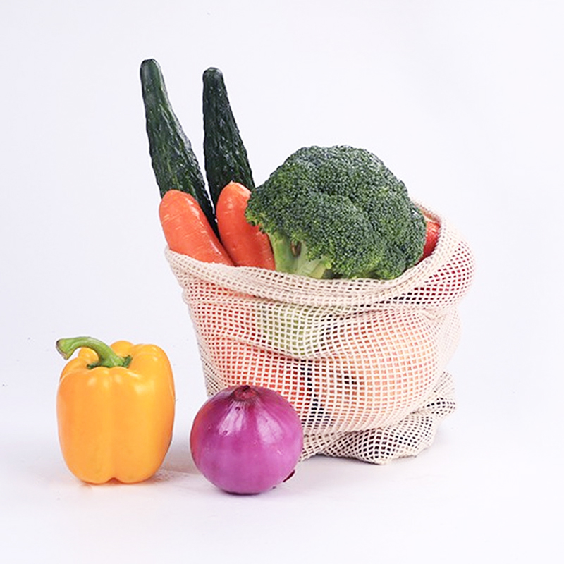 Cotton Mesh Vegetable Bags Pro - Produce Bag Reusable Mesh บทวิจารณ์และราคา