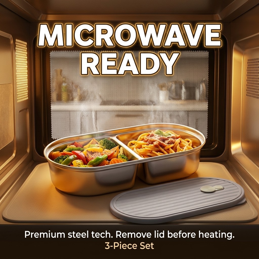 Microwavable 304 Stainless Ste - Food Storage Jar Set บทวิจารณ์และราคา