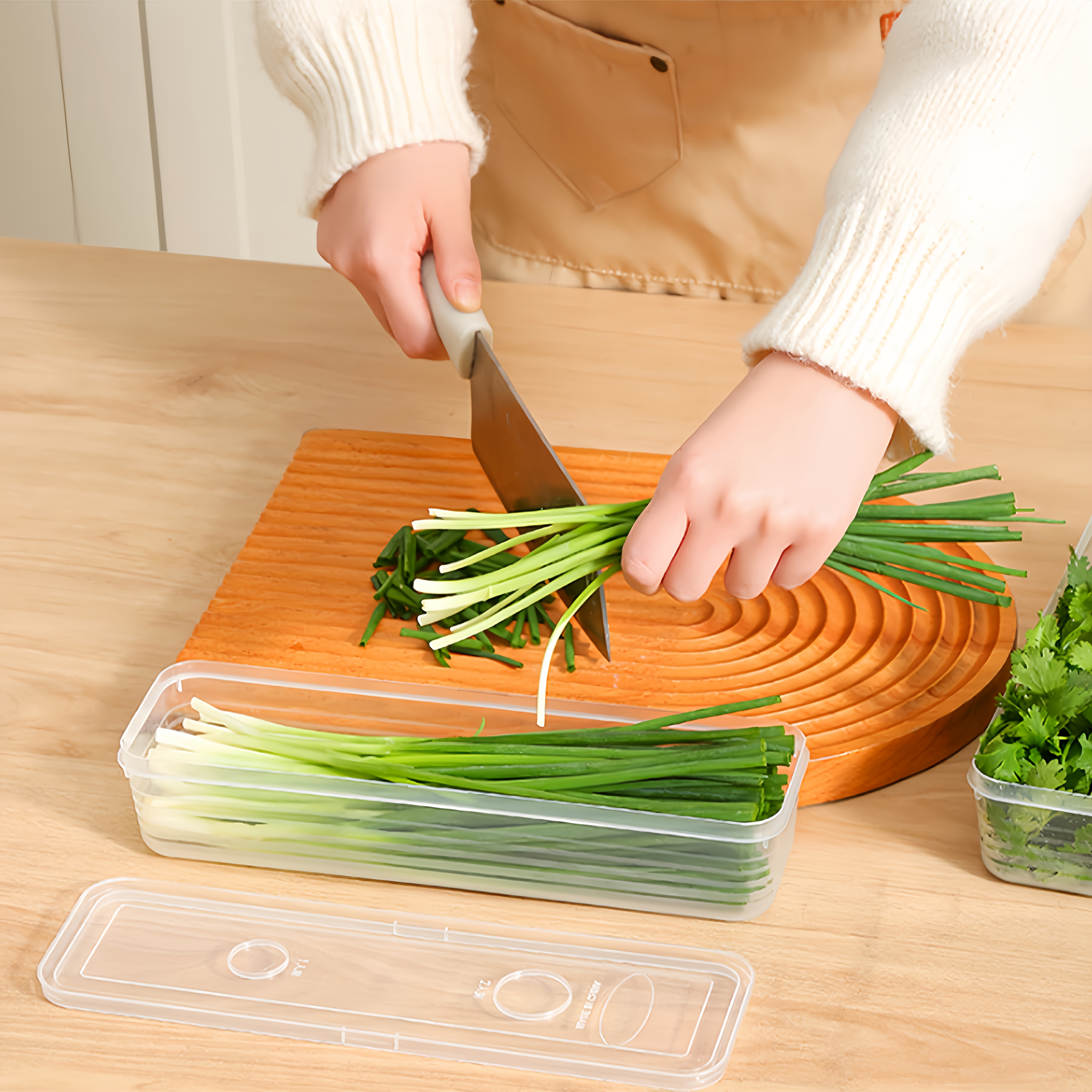 2/4/6pcs Food Vegetable Storag - Food Storage Plastic Containers With Lids บทวิจารณ์และราคา