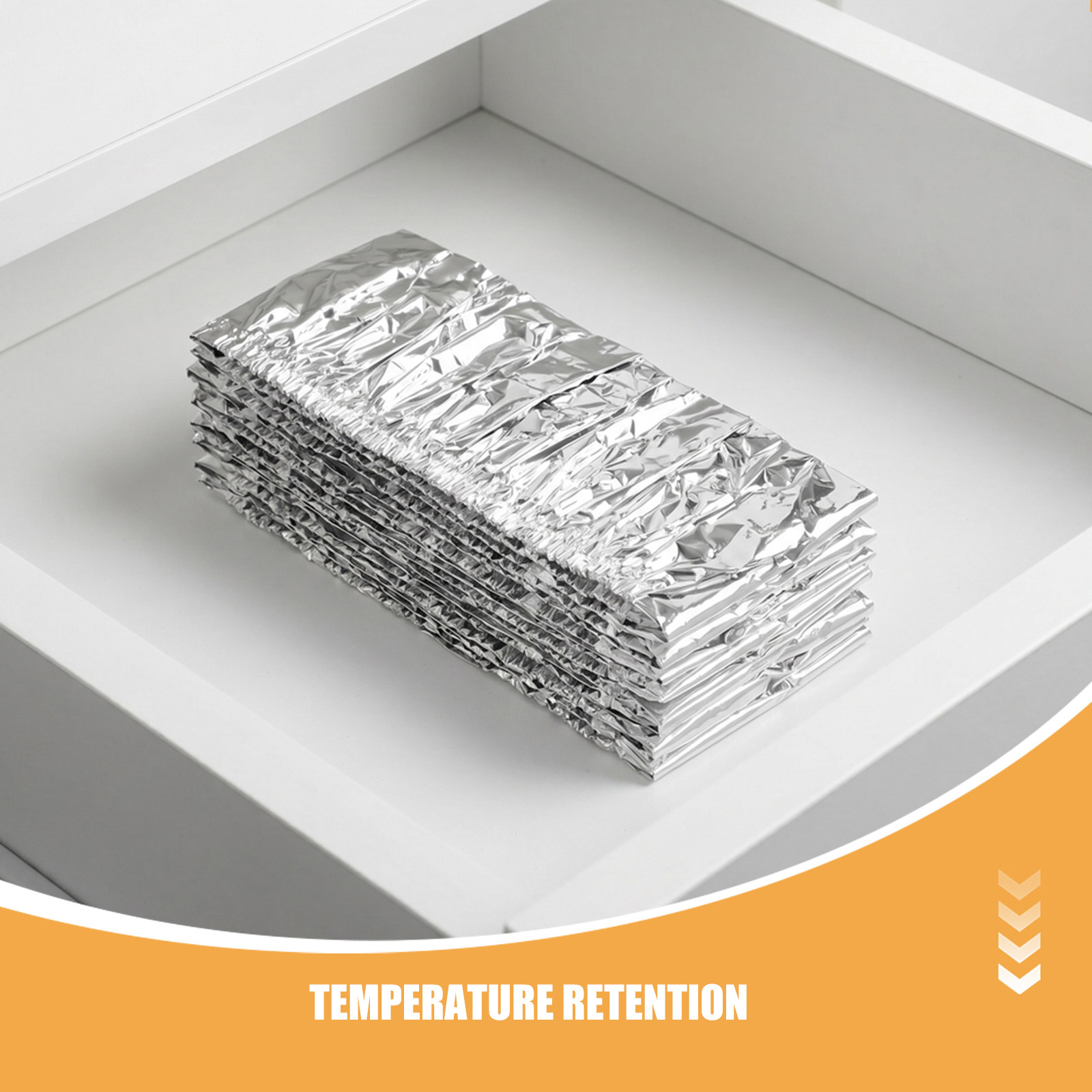 30Pcs Aluminum Foil Food Cover - Food Storage Aluminum บทวิจารณ์และราคา