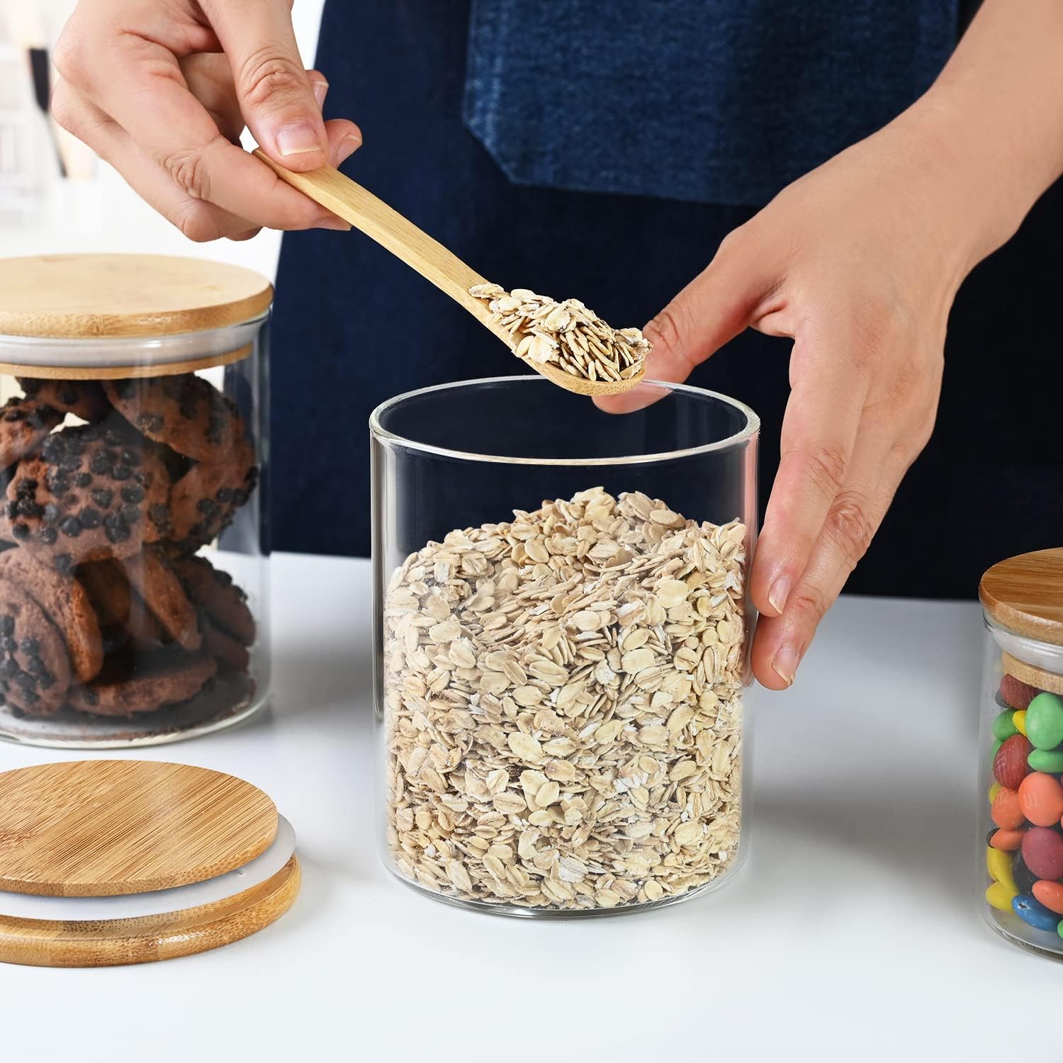 umieo Glass Food Storage Conta - Food Storage With Glass Lids บทวิจารณ์และราคา