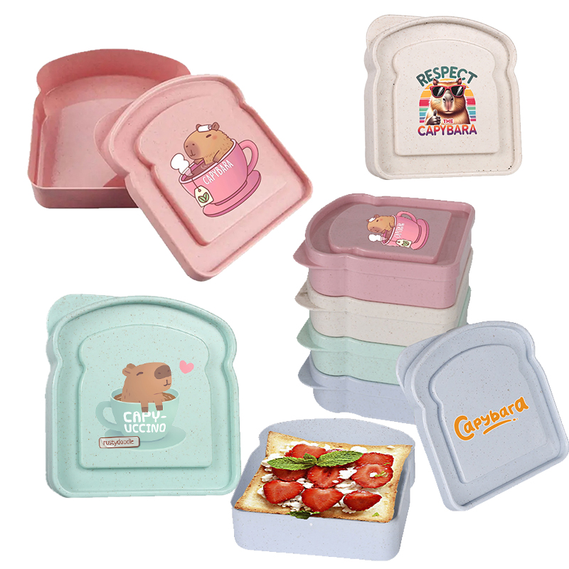 Capybara Sandwich Food Storage - Food Storage Plastic Containers With Lids บทวิจารณ์และราคา
