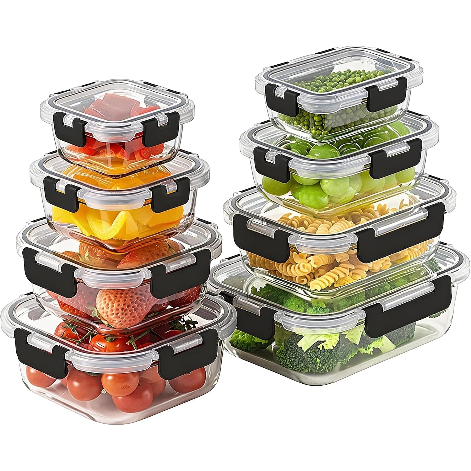 Borosilicate Glass Food Storag - Glass Meal Prep Container บทวิจารณ์และราคา