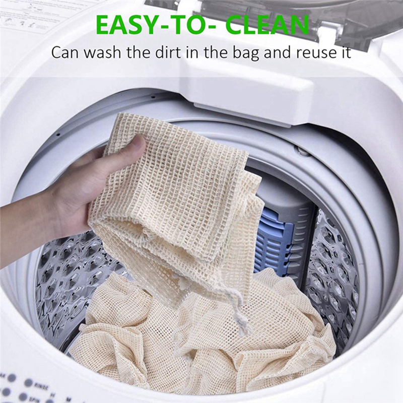 -A23G 9Pcs/Set High Quality Me - Produce Bag Reusable Mesh บทวิจารณ์และราคา
