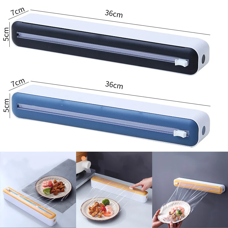 Food Film Dispenser Magnetic P - Food Storage Aluminum บทวิจารณ์และราคา