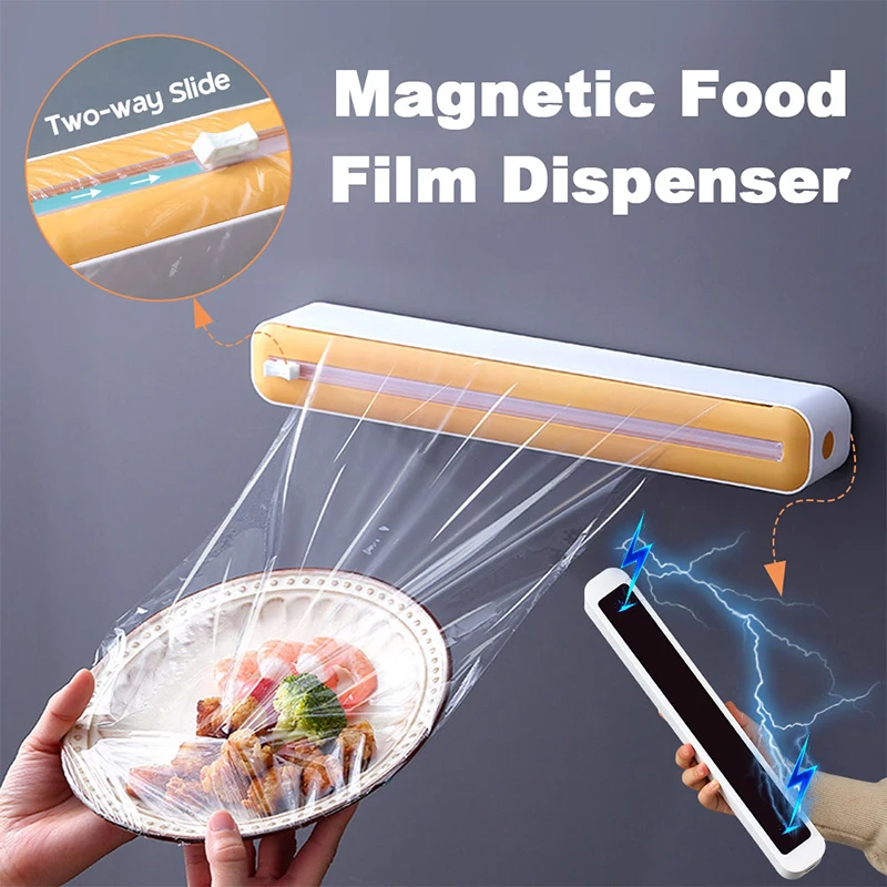 Food Film Dispenser Magnetic P - Food Storage Aluminum บทวิจารณ์และราคา