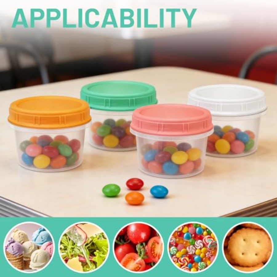 12 Pack Freezer Containers wit - Food Storage Plastic Containers With Lids บทวิจารณ์และราคา