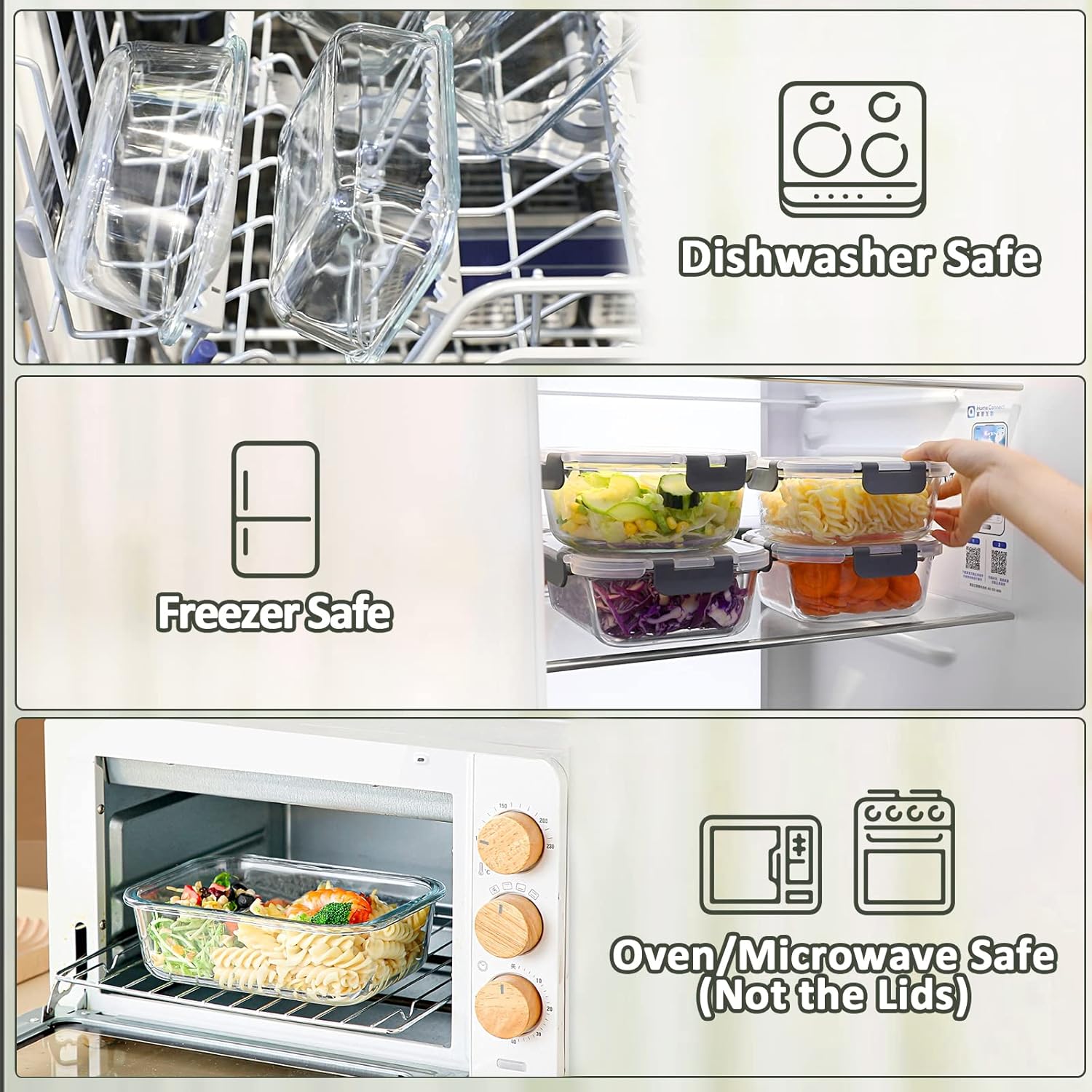 30 oz Glass Meal Prep Containe - Glass Meal Prep Container บทวิจารณ์และราคา