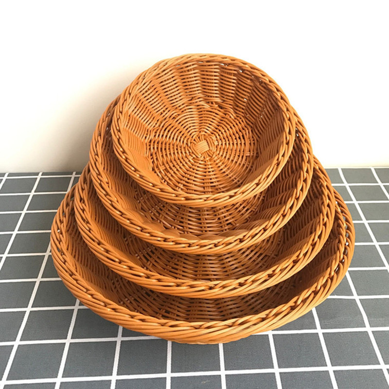 Rattan Wicker Woven Serving Ba - Food Storage In Plants บทวิจารณ์และราคา