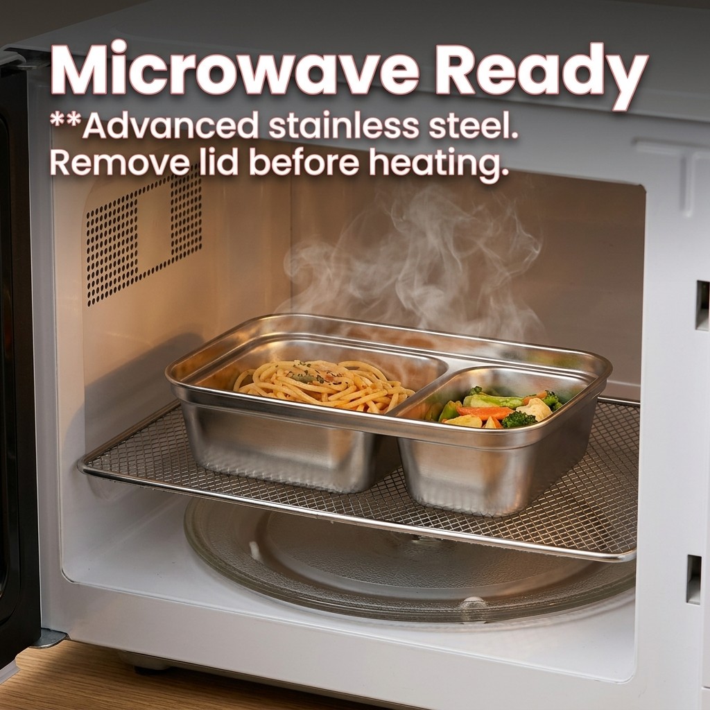 Microwave Safe 304 Stainless S - Food Storage Jar Set บทวิจารณ์และราคา
