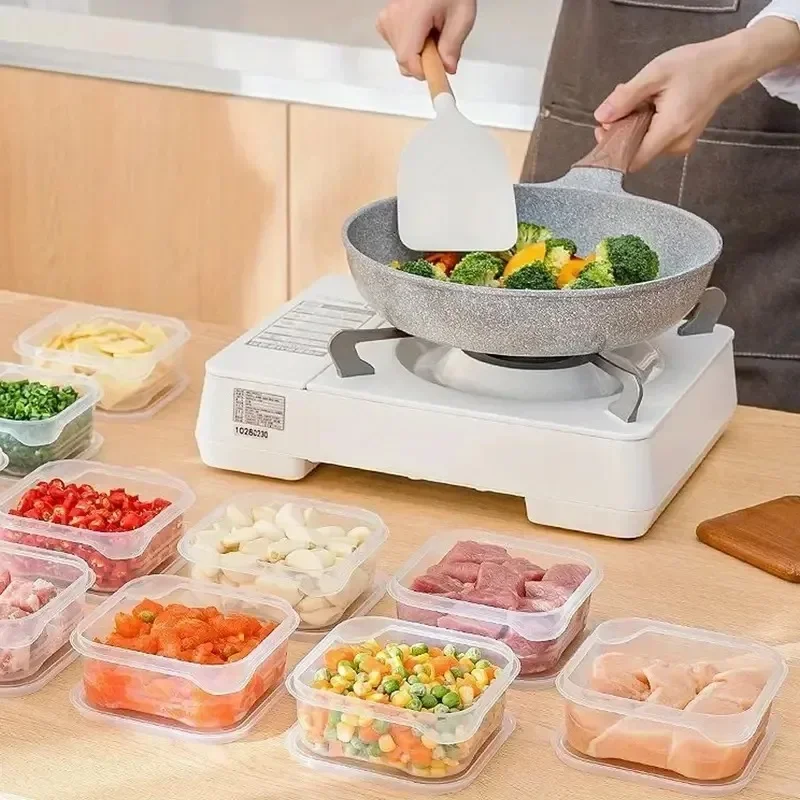 1/10PC Small Food Preservation - Glass Meal Prep Container บทวิจารณ์และราคา