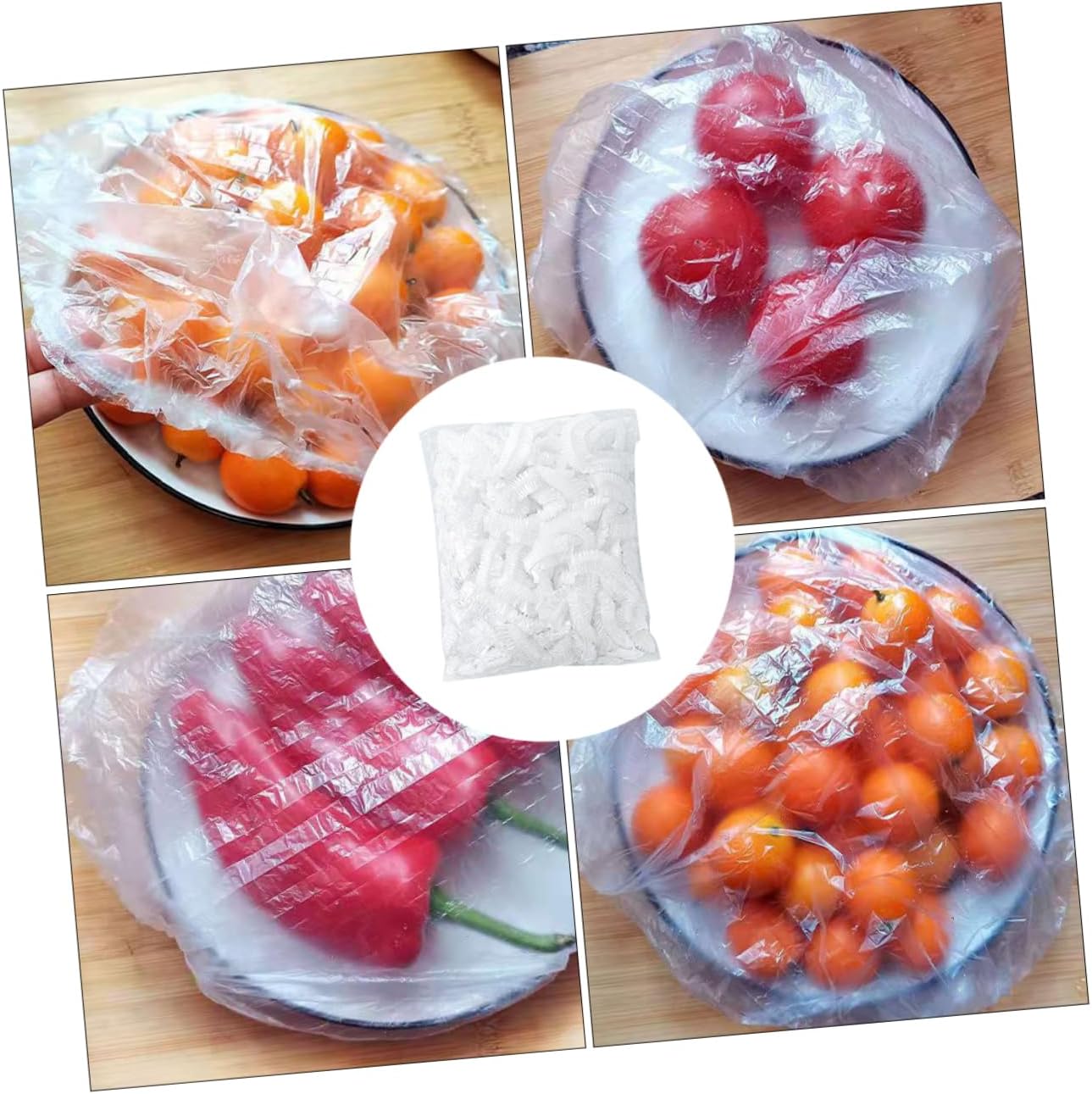 400PCS Disposable Food Covers  - Food Storage And Preservation บทวิจารณ์และราคา