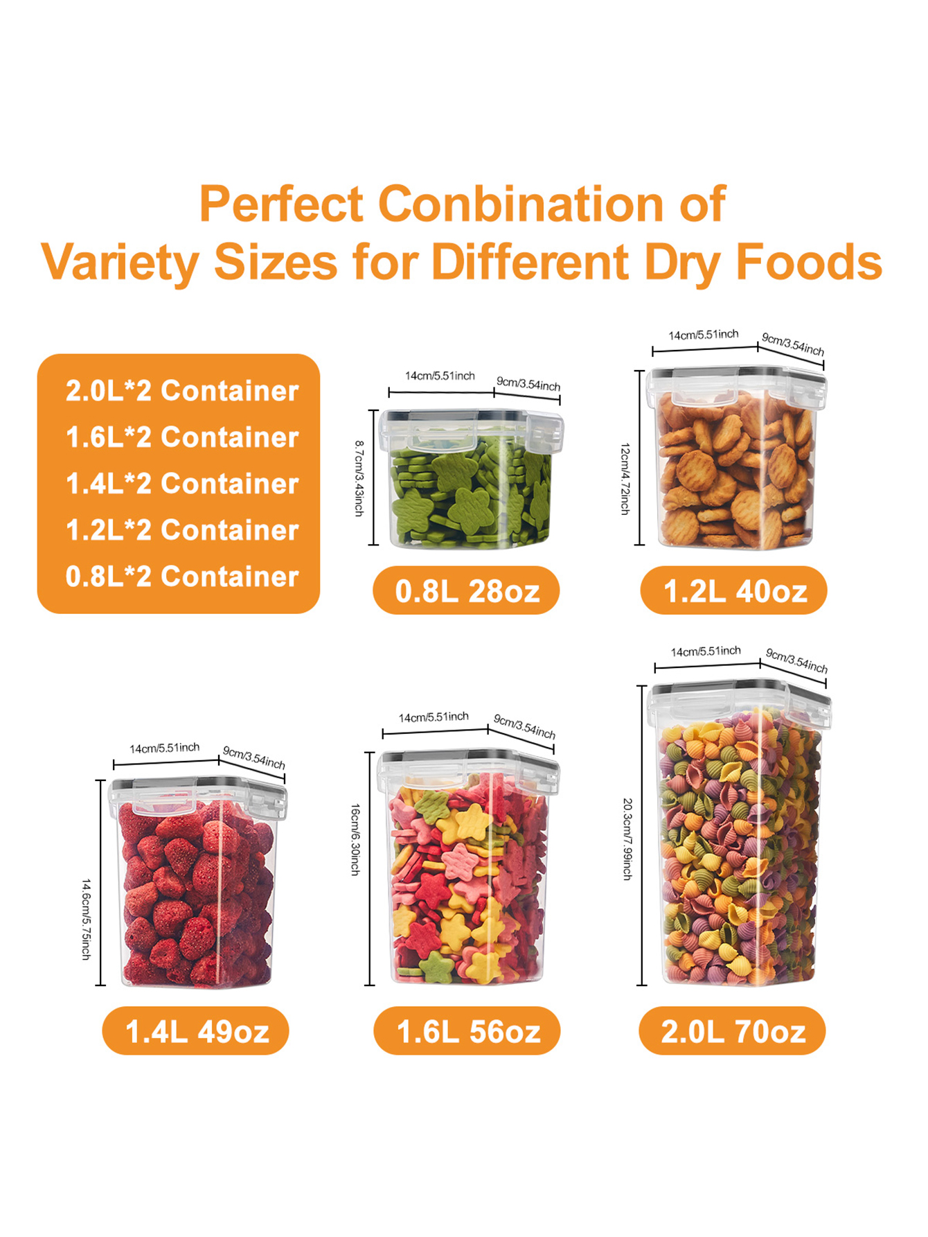 10PCS-Airtight food storage co - Food Storage Jar Labels บทวิจารณ์และราคา