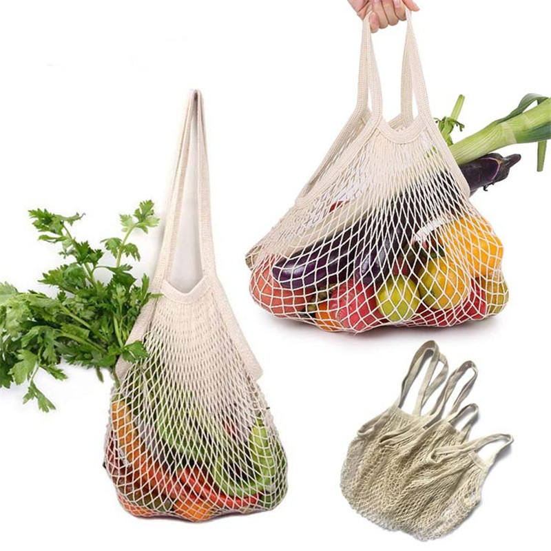 Reusable Cotton Mesh Produce B - Produce Bag Reusable Mesh บทวิจารณ์และราคา