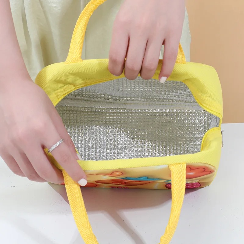 Children's Lunch Box Bag 3D Ca - Food Storage Aluminum บทวิจารณ์และราคา