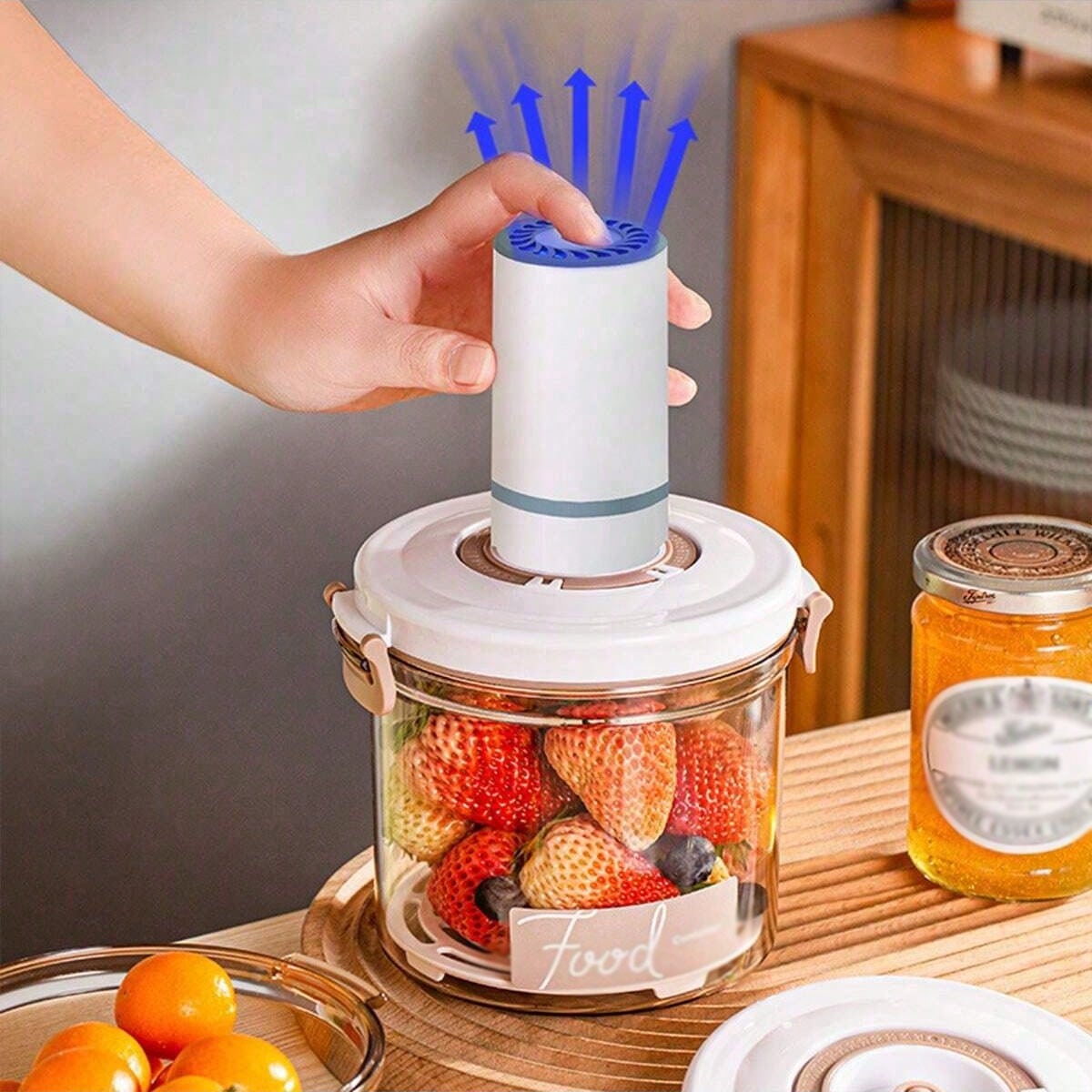 1 Kitchen Food Grade Vacuum Se - Food Storage And Preservation บทวิจารณ์และราคา