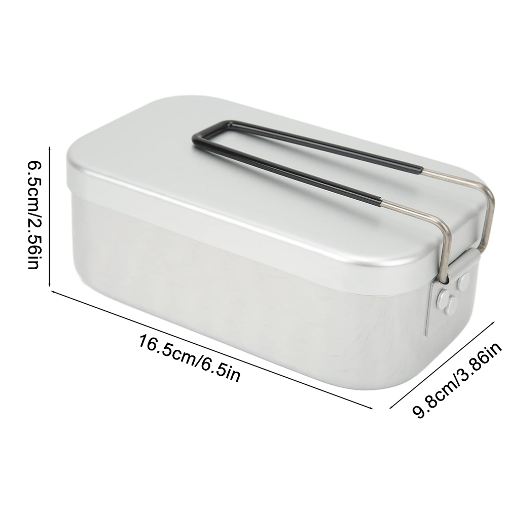 800ML Aluminum Lunch Boxes Out - Food Storage Aluminum บทวิจารณ์และราคา
