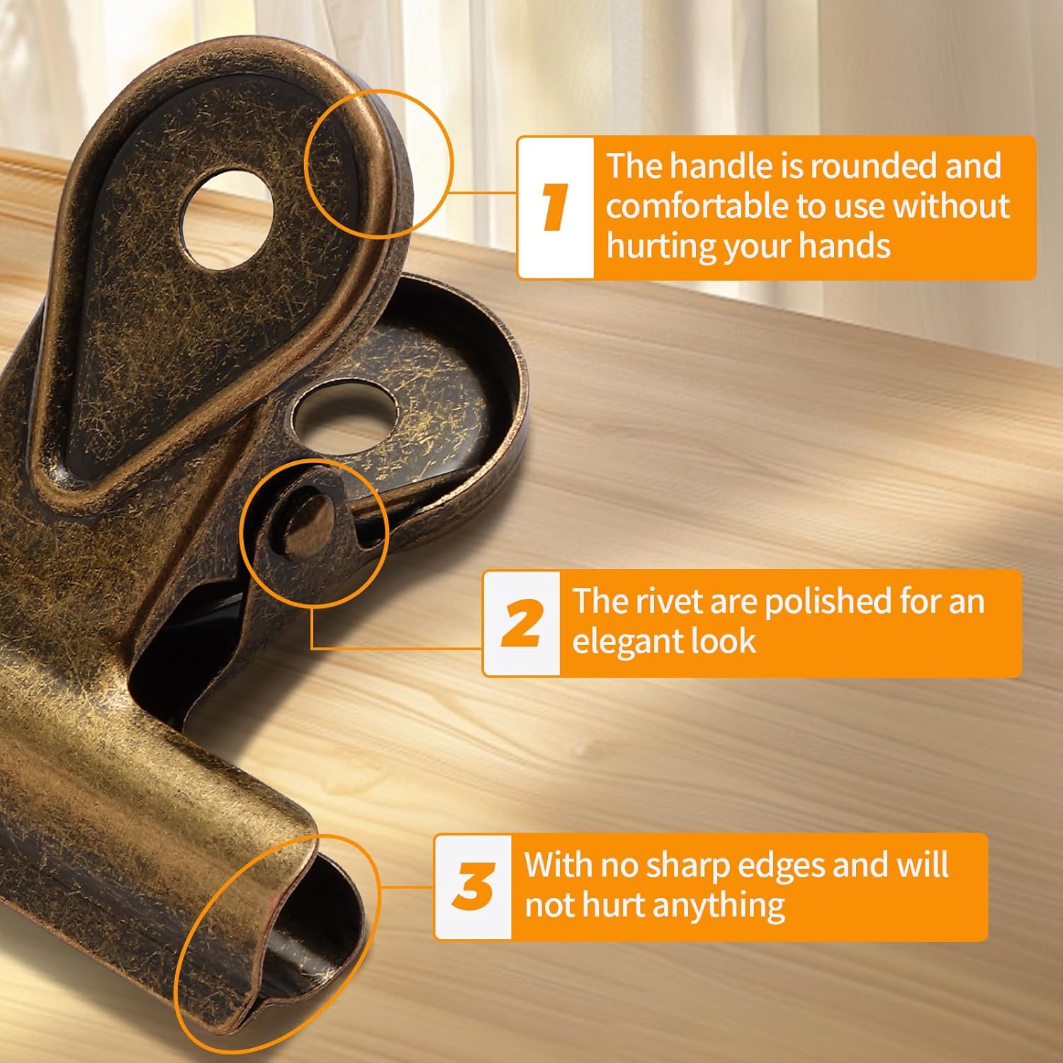 Bulldog Clips, 3 Pcs Binder Cl - Food Storage Method บทวิจารณ์และราคา