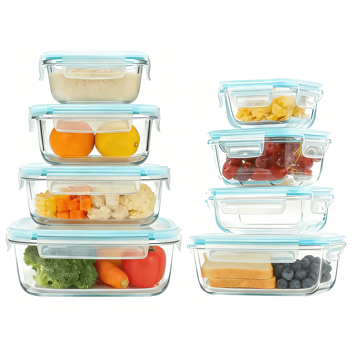 Premium Glass Food Storage Con - Glass Meal Prep Container บทวิจารณ์และราคา