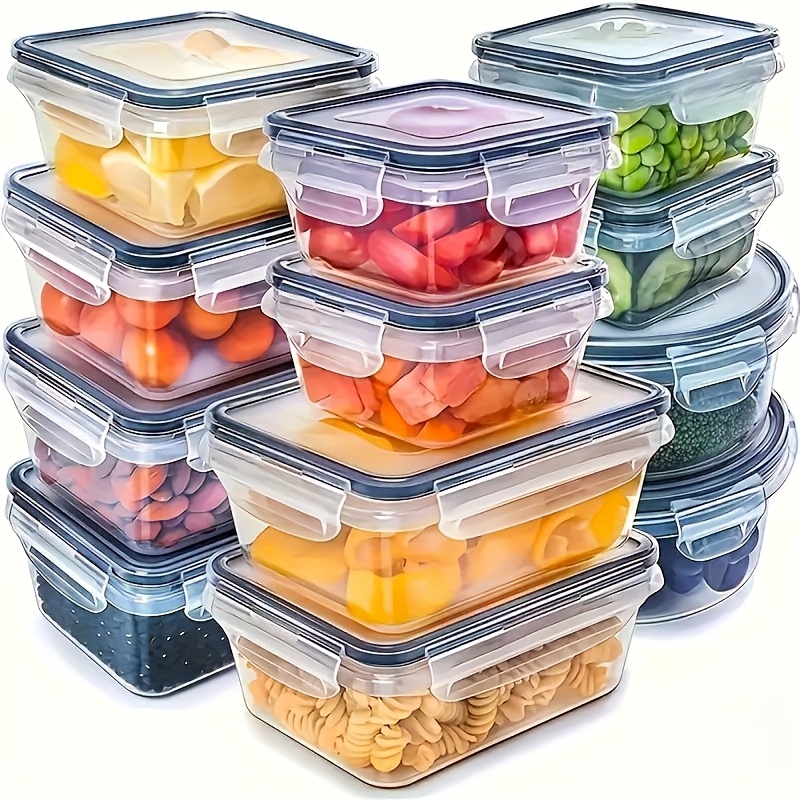 8Pcs Set Includes 4 Containers - Food Storage Method บทวิจารณ์และราคา