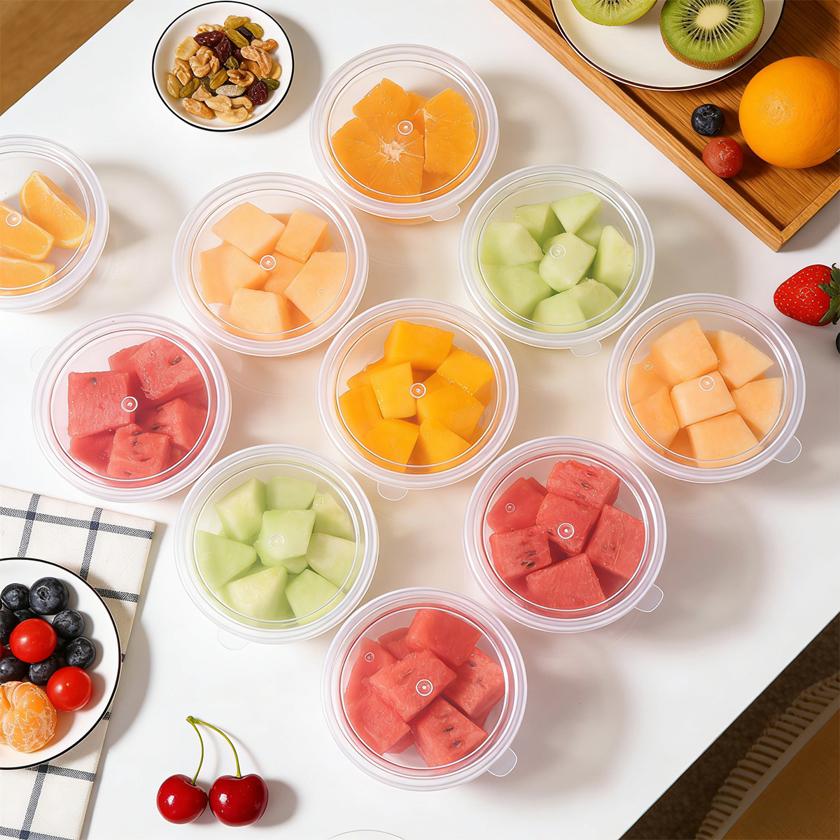 10/20/40 Pack Small Slime Cont - Food Storage Plastic Containers With Lids บทวิจารณ์และราคา
