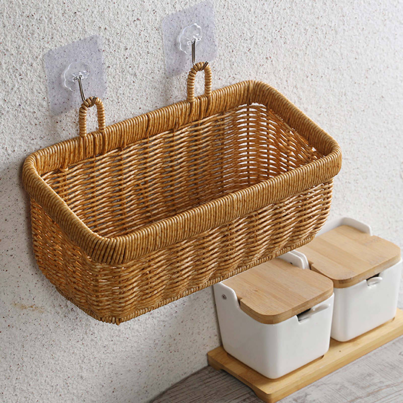 Storage Basket Wall Hanging Wo - Food Storage In Plants บทวิจารณ์และราคา