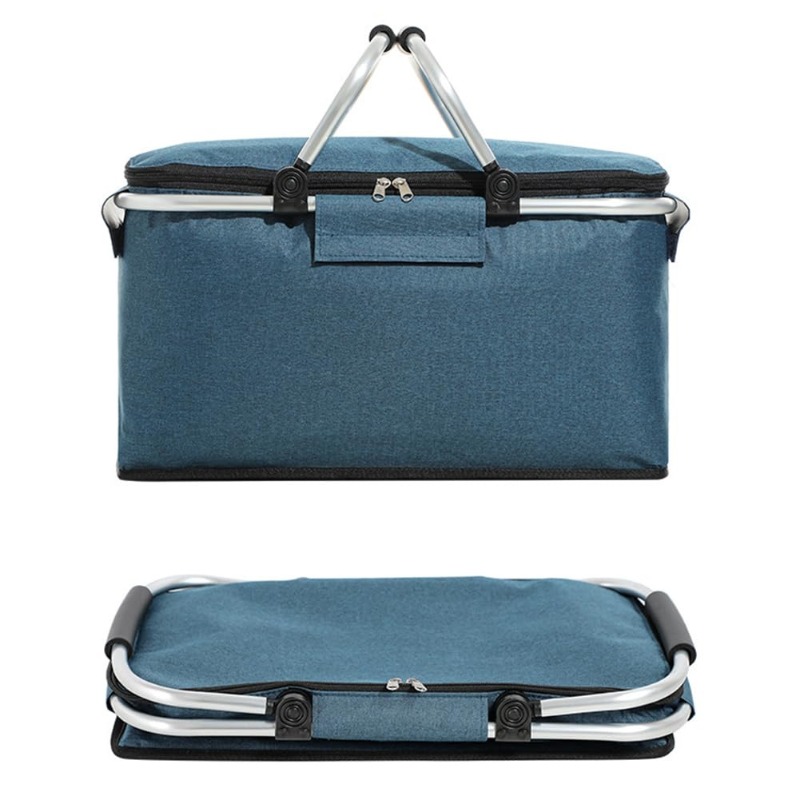 Flat Foldable Oxford Picnic Ba - Food Storage Aluminum บทวิจารณ์และราคา