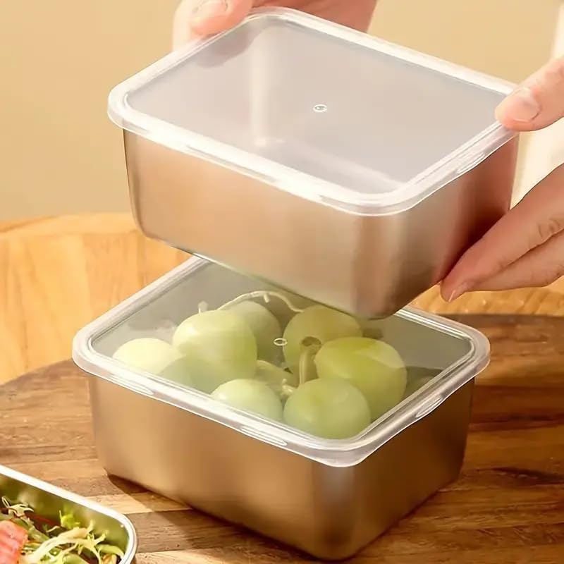 Stainless Steel Food Storage C - Food Storage And Preservation บทวิจารณ์และราคา
