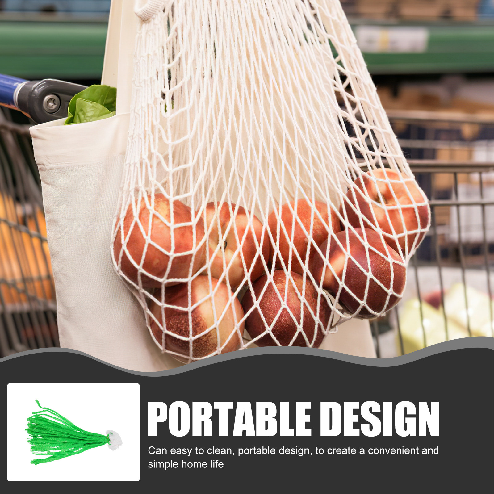 100Pcs Vegetable Mesh Bags Reu - Produce Bag Reusable Mesh บทวิจารณ์และราคา