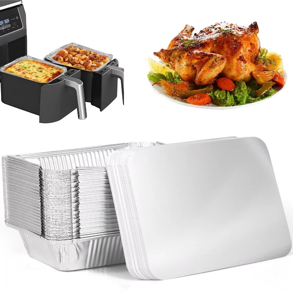 10PCS Disposable Aluminum Foil - Food Storage Aluminum บทวิจารณ์และราคา
