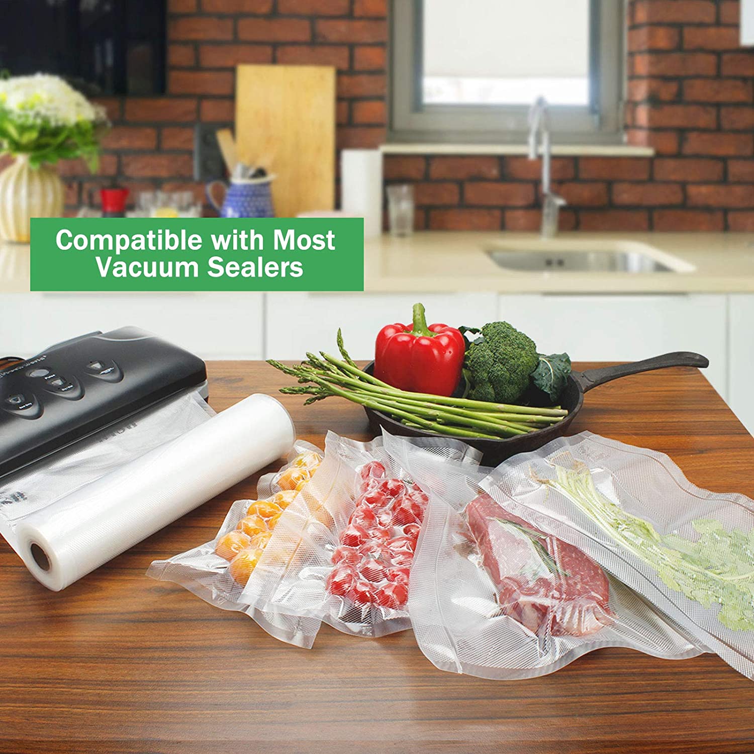 Vacuum bags for food Vacuum Se - Food Storage Method บทวิจารณ์และราคา
