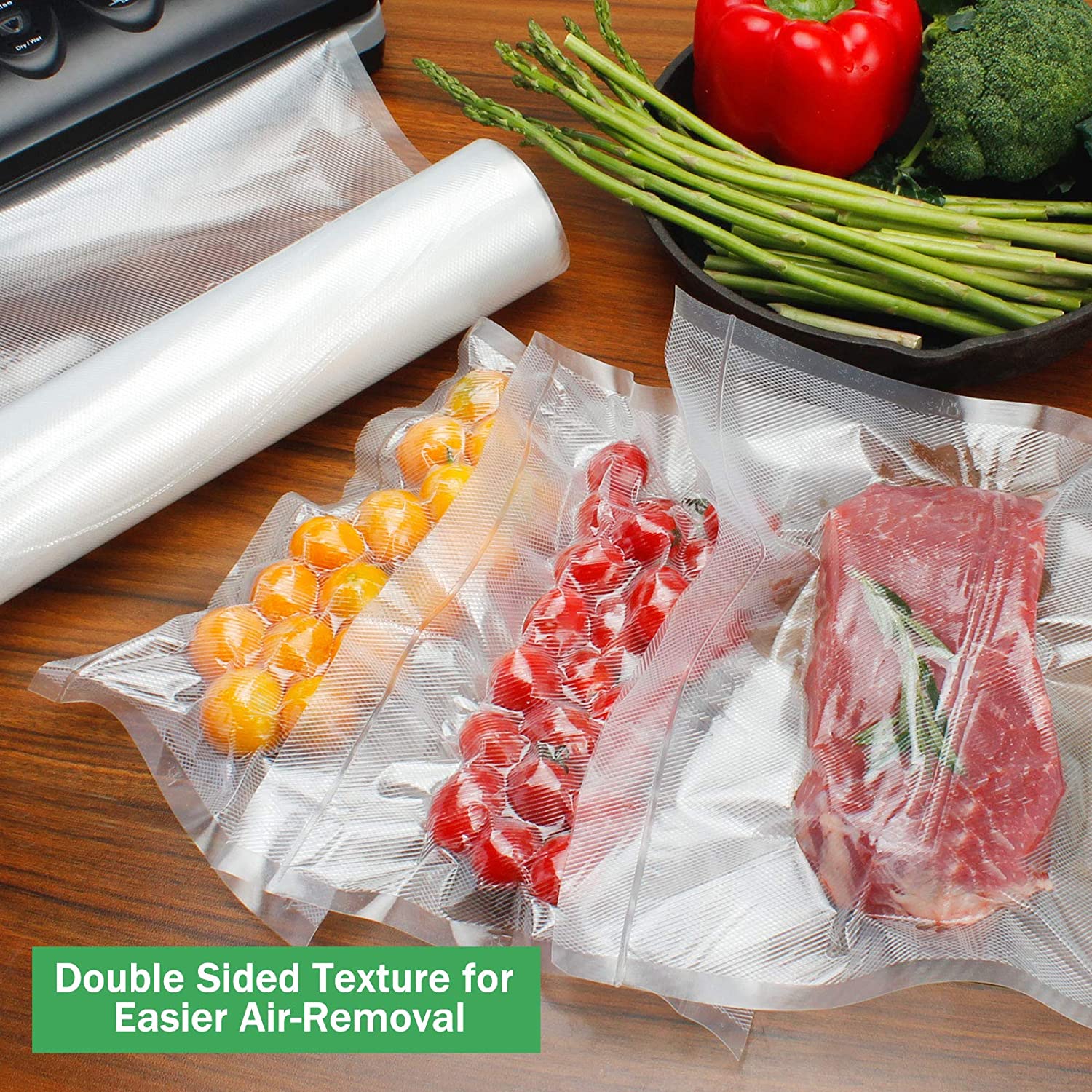 Vacuum bags for food Vacuum Se - Food Storage Method บทวิจารณ์และราคา