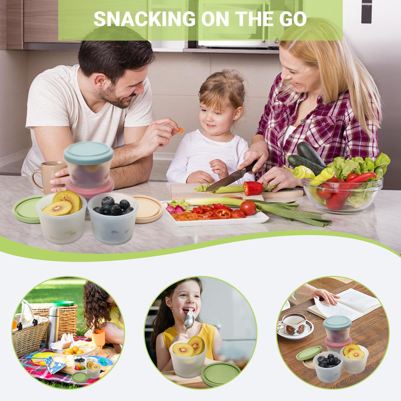 Food Grade Silicone Baby Food  - Food Storage Method บทวิจารณ์และราคา