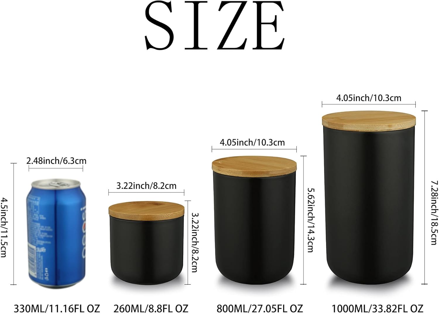 Food Storage Jar Strong Cerami - Food Storage With Glass Lids บทวิจารณ์และราคา