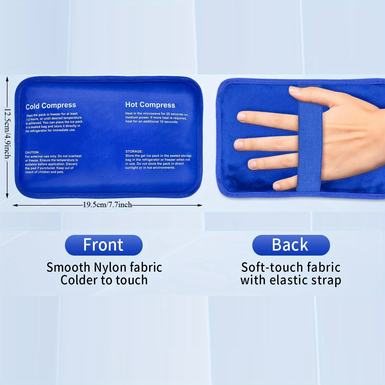 Ice Packs for Injuries Hot Col - Cold Pack Ice Gel บทวิจารณ์และราคา