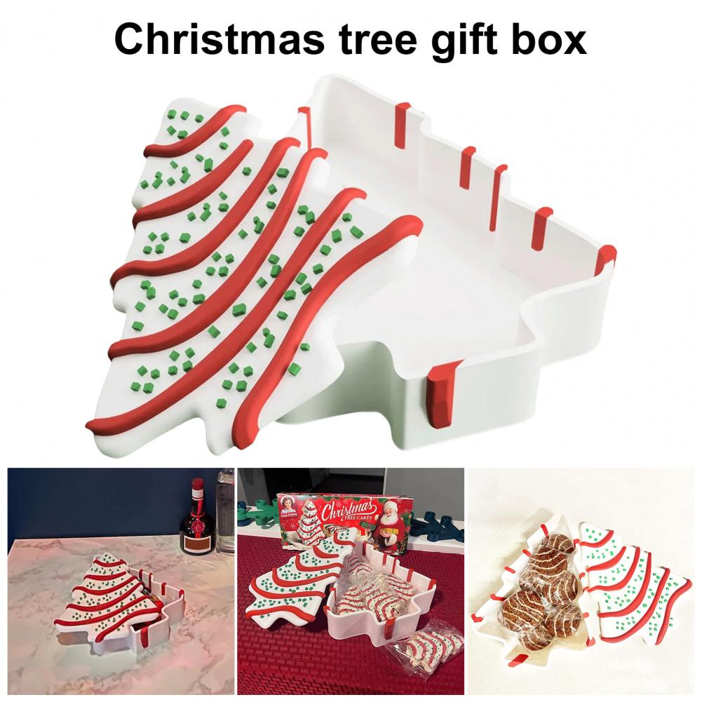 Christmas Tree Box Tree Shape  - Food Storage In Plants บทวิจารณ์และราคา