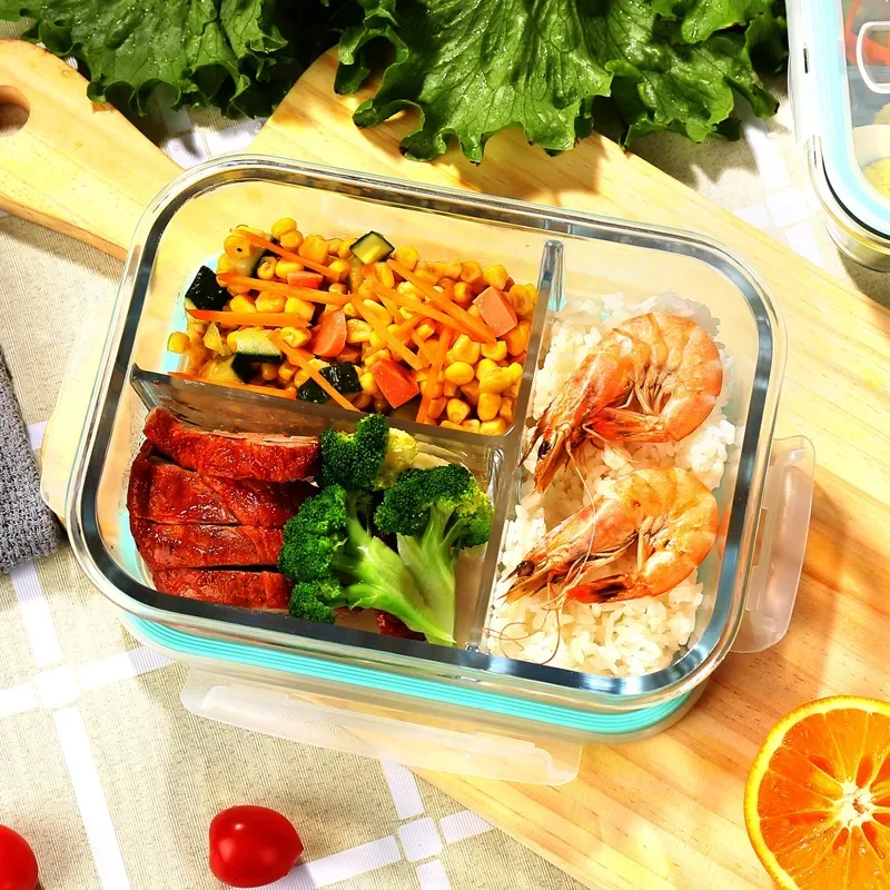 Glass Fresh-Keeping Box high B - Glass Meal Prep Container บทวิจารณ์และราคา