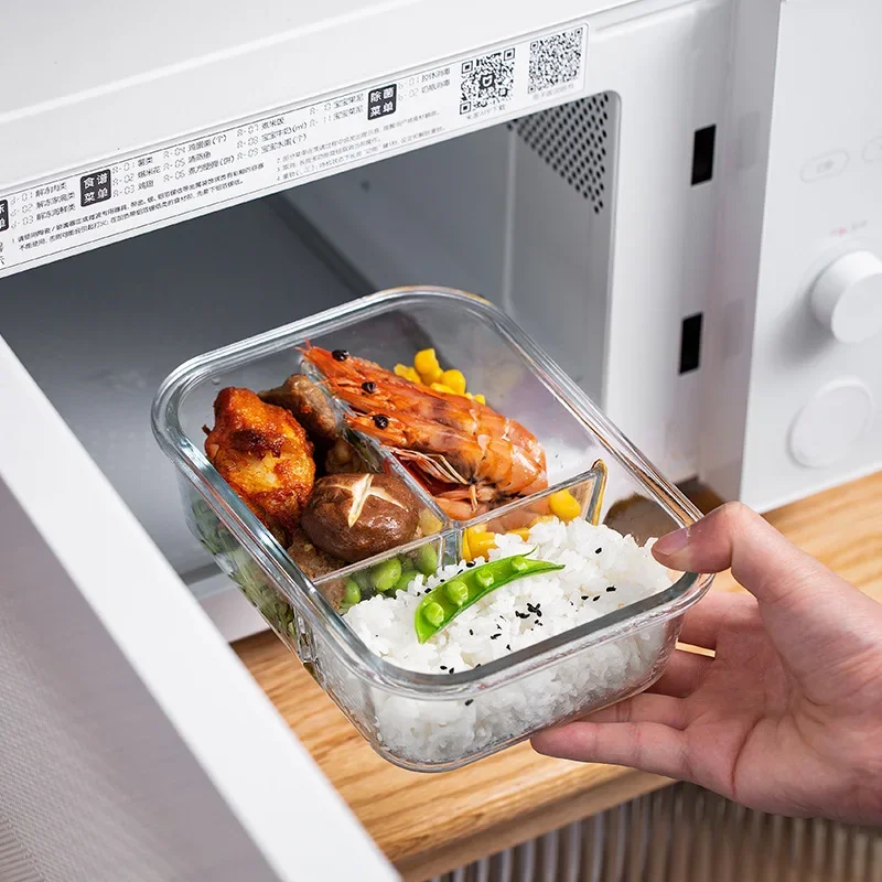 Glass Fresh-Keeping Box high B - Glass Meal Prep Container บทวิจารณ์และราคา