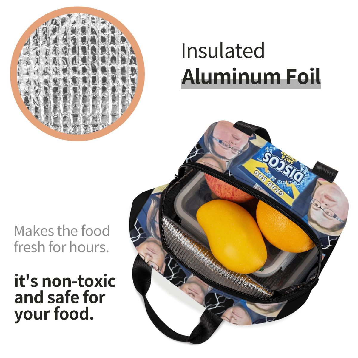 Insulated Lunch Box Fat Famili - Food Storage Uk บทวิจารณ์และราคา