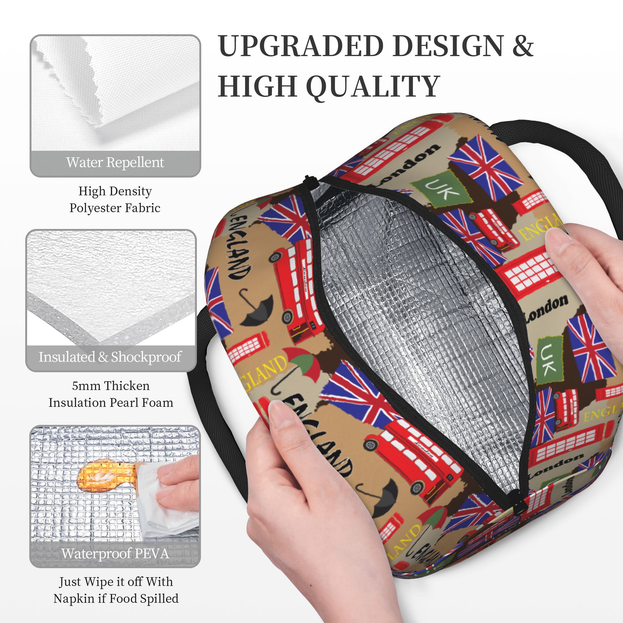 Uk London British Symbols Insu - Food Storage Uk บทวิจารณ์และราคา