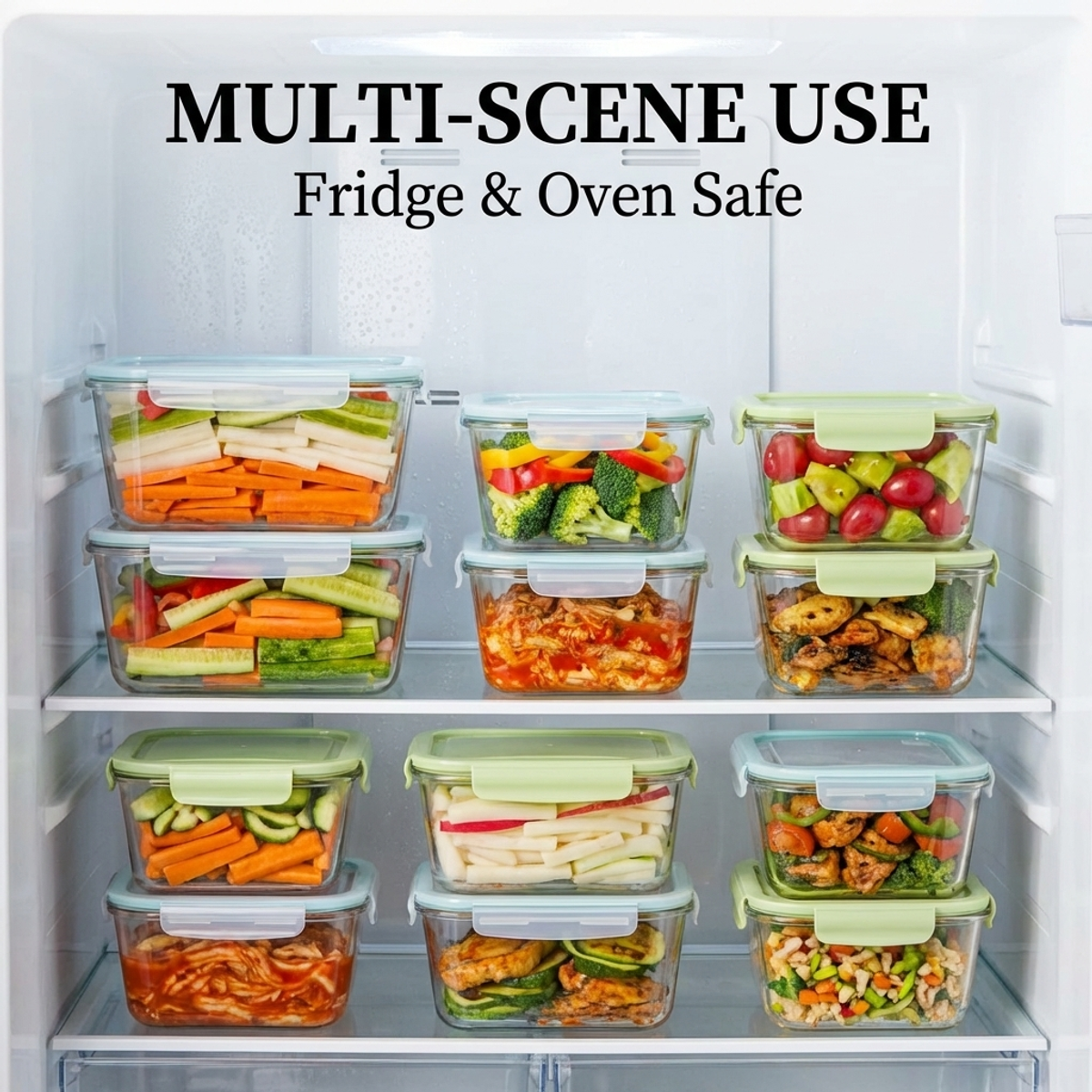 White Freshness Box–Borosilica - Glass Meal Prep Container บทวิจารณ์และราคา