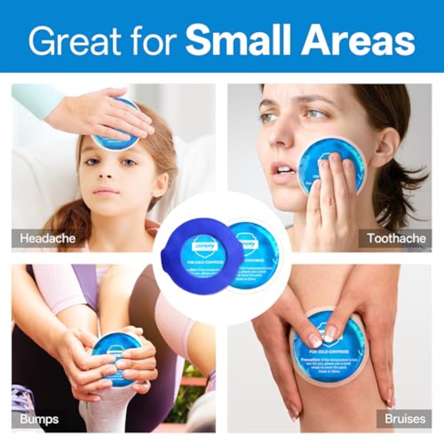 Small Gel Ice Packs for Boo Bo - Cold Pack Ice Gel บทวิจารณ์และราคา