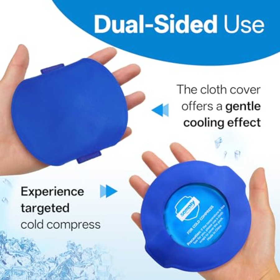 Small Gel Ice Packs for Boo Bo - Cold Pack Ice Gel บทวิจารณ์และราคา