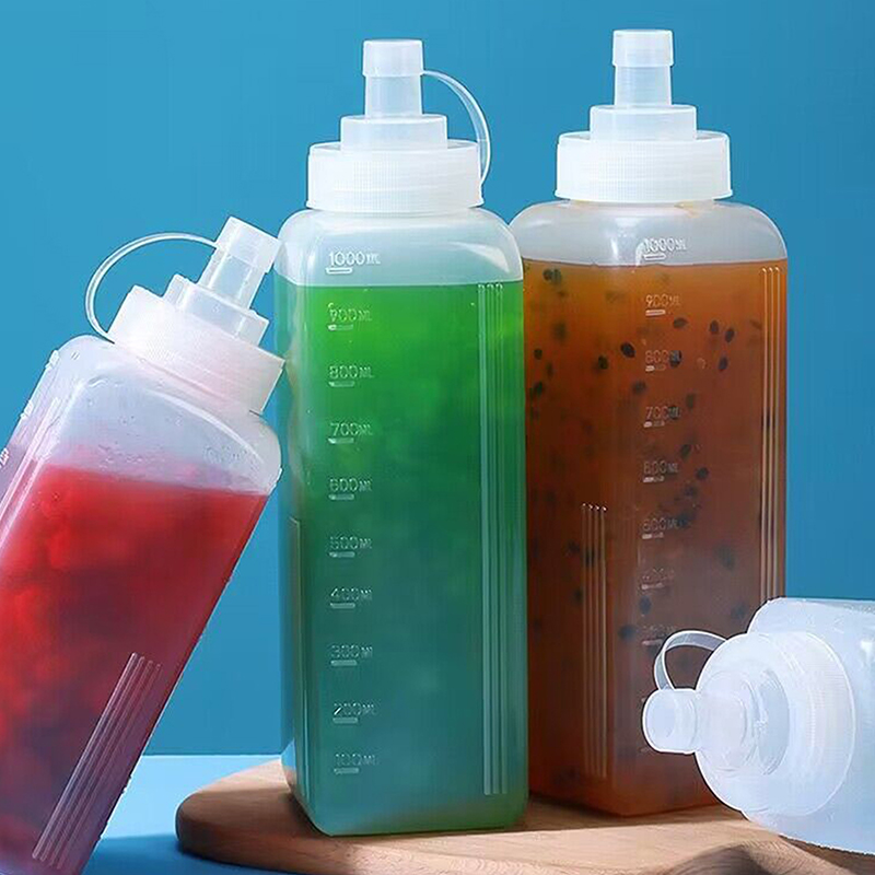 600/800/1000ML Squeeze Condime - Condiment Squeeze Bottle บทวิจารณ์และราคา